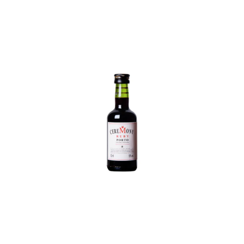 Vinho Ceremony Ruby Tinto 50ml